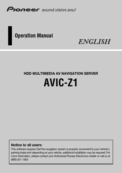 Pioneer Network Card AVIC-Z1-page_pdf